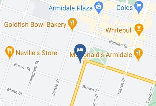 Armidale Regional - Comfort Inn City Centre Armidale Maps