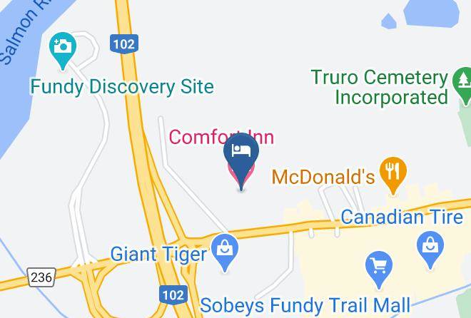 Colchester - Comfort Inn Truro Maps