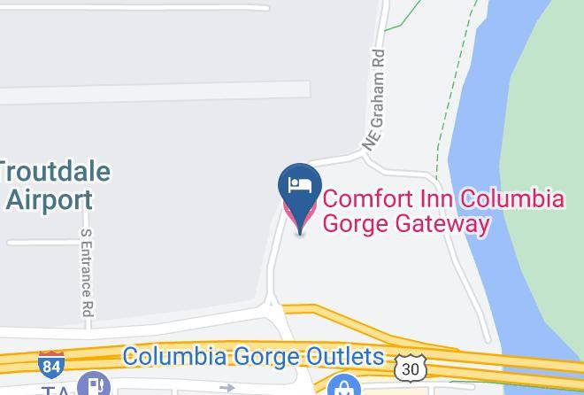 Multnomah - Comfort Inn Columbia Gorge Gateway Maps