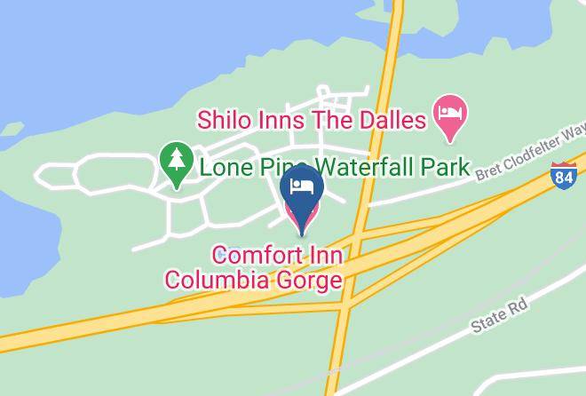 Wasco - Comfort Inn Columbia Gorge Maps