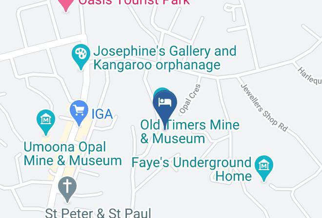 Comfort Inn Coober Pedy Experience Map