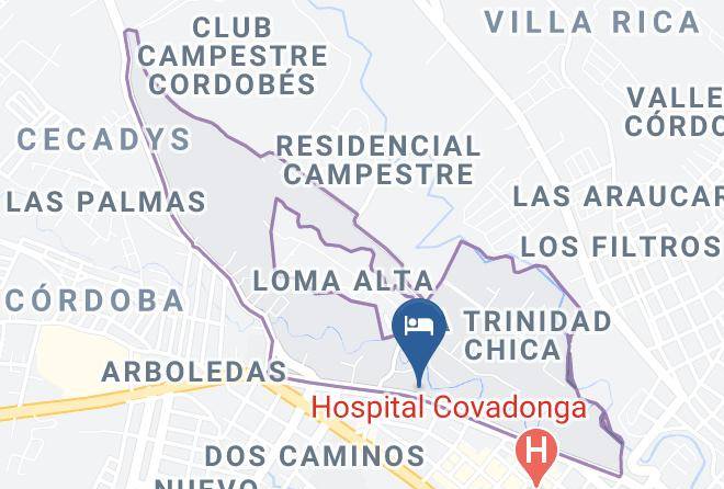 Cordoba - Comfort Inn Cordoba Maps