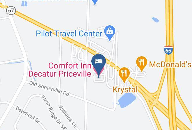 Morgan - Comfort Inn Decatur Priceville Maps
