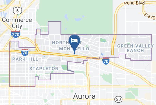 Denver - Comfort Inn Denver East Maps