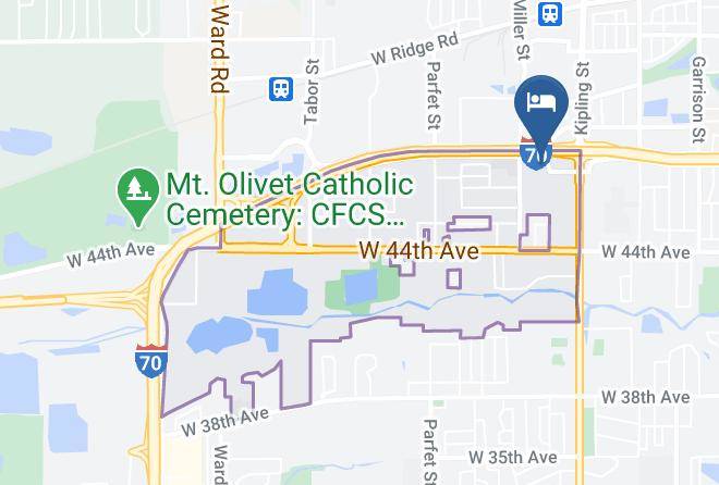Jefferson - Comfort Inn Denver West Arvada Station Maps