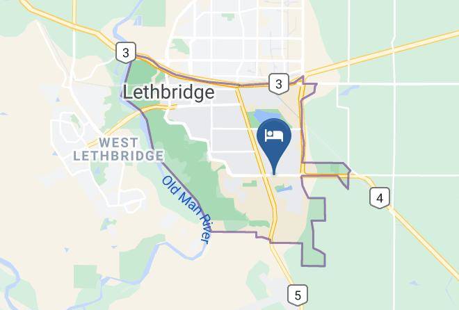 Division 2 - Comfort Inn Lethbridge Maps