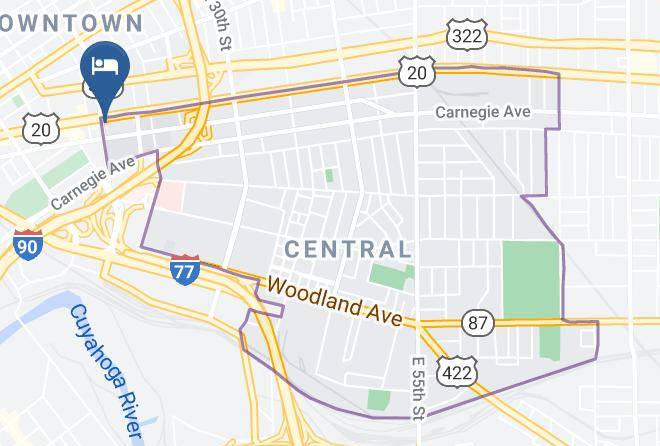 Cuyahoga - Comfort Inn Downtown Cleveland Maps