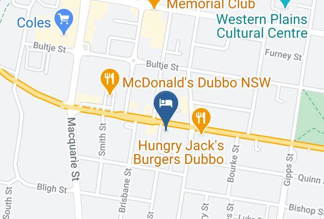Western Plains Regional - Comfort Inn Dubbo City Maps
