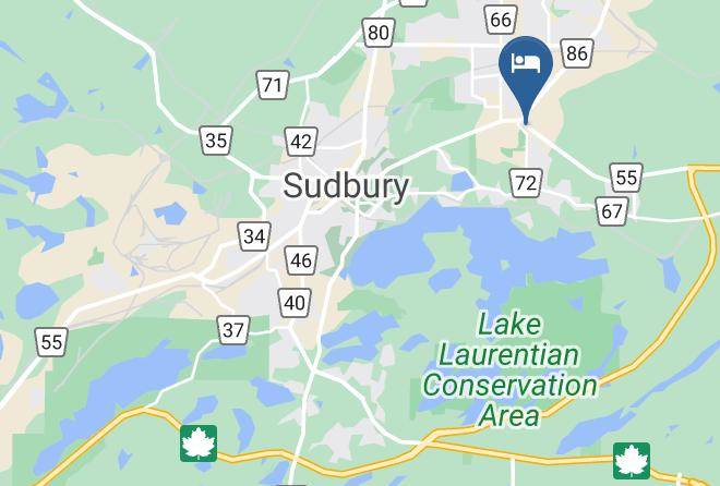 Comfort Inn East Map