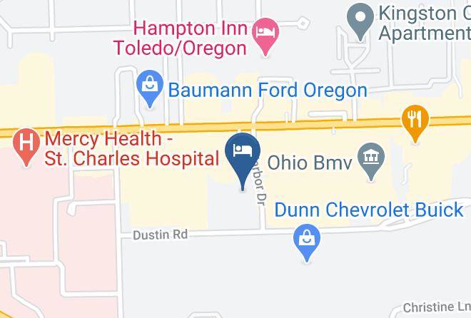 Lucas - Comfort Inn East Oregon Maps