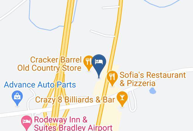 Hartford - Comfort Inn East Windsor Springfield Maps