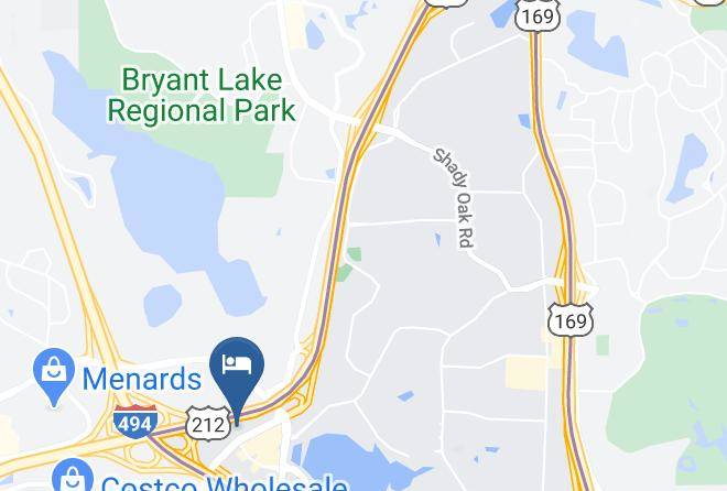 Comfort Inn Eden Prairie Minneapolis Map