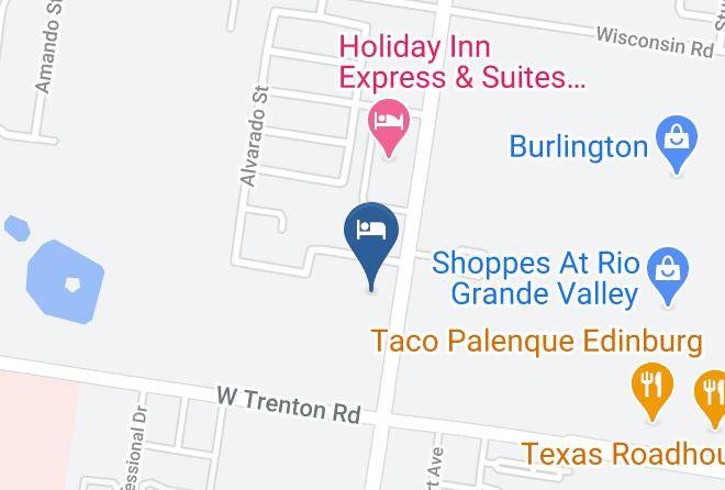 Hidalgo - Comfort Inn Edinburg South Maps