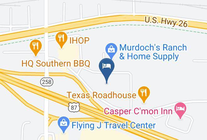 Natrona - Comfort Inn Evansville Casper Maps