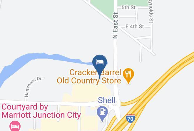 Geary - Comfort Inn Express Junction City Maps