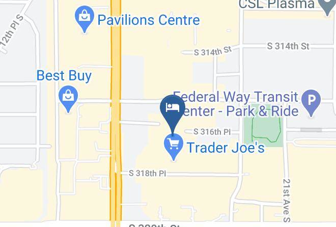 King - Comfort Inn Federal Way Seattle Maps