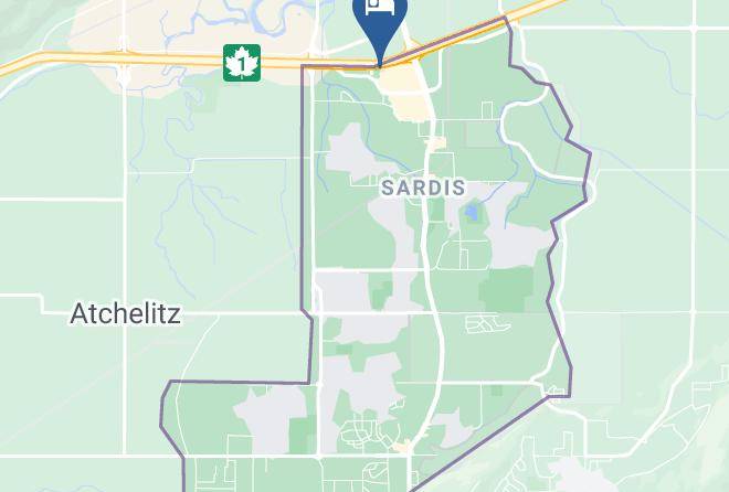 Fraser Valley - Comfort Inn Chilliwack Maps