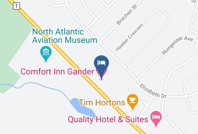 Division 6 - Comfort Inn Gander Maps