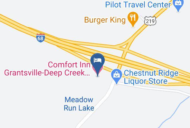Garrett - Comfort Inn Grantsville Deep Creek Lake Maps