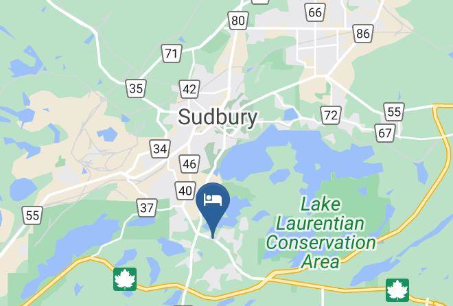 Greater Sudbury - Comfort Inn Sudbury Maps