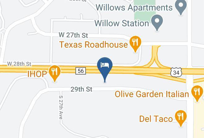 Weld - Comfort Inn Greeley Maps