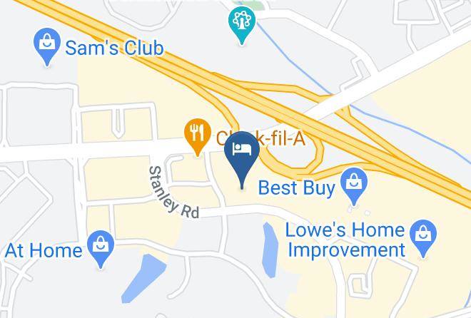 Guilford - Comfort Inn Greensboro Kernersville Maps