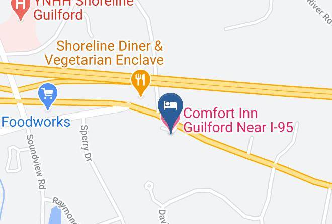 New Haven - Comfort Inn Guilford Near I 95 Maps