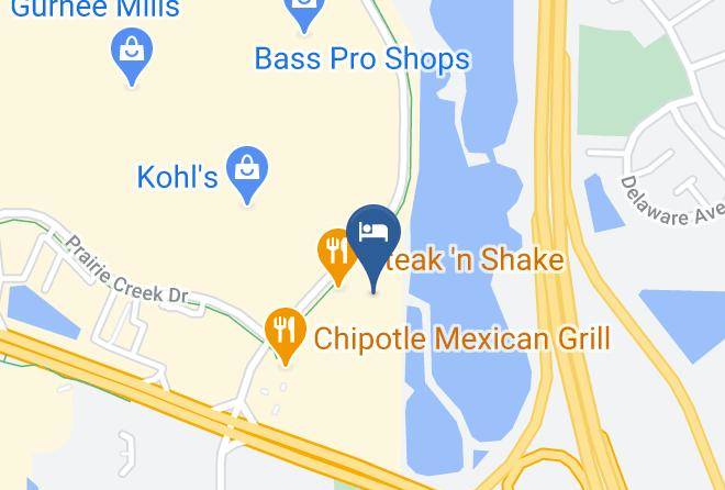 Lake - Comfort Inn Gurnee Near Six Flags Maps