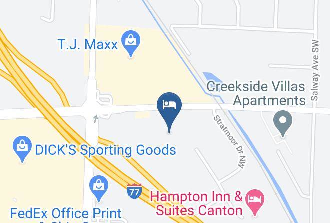 Stark - Comfort Inn Hall Of Fame Maps