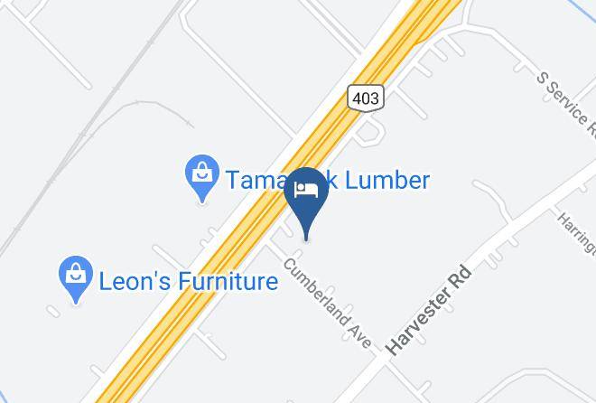 Halton - Comfort Inn Burlington Maps