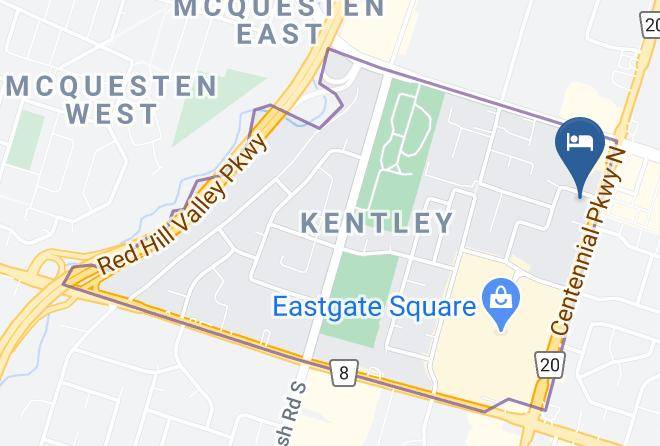Hamilton - Comfort Inn Hamilton Maps