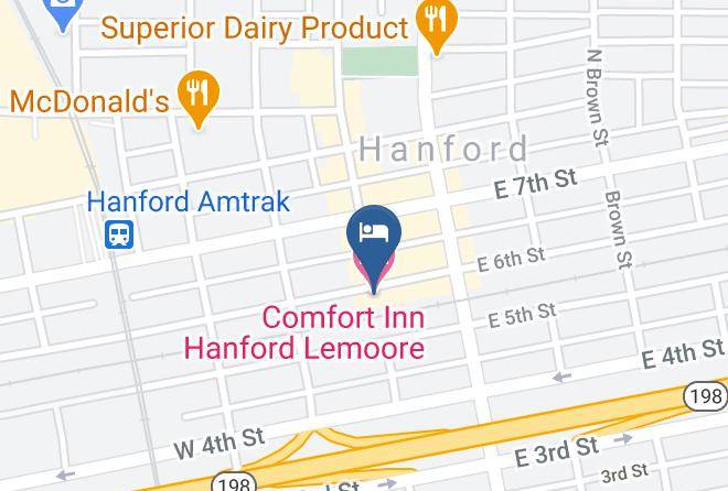 Kings - Comfort Inn Hanford Lemoore Maps