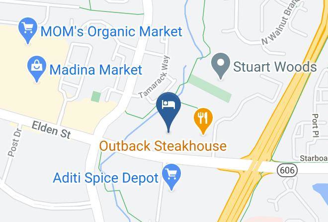 Comfort Inn Herndon Reston Map