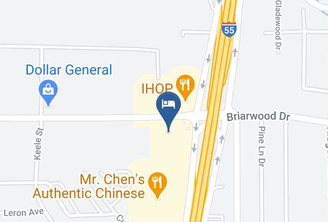 Hinds - Comfort Inn Maps