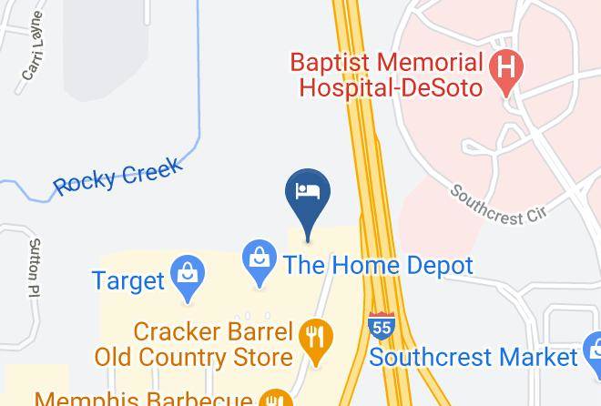 De Soto - Comfort Inn Horn Lake Southaven Maps