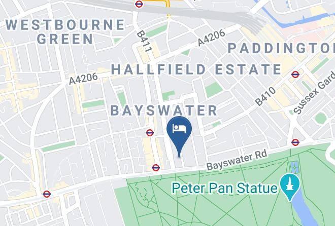 London - Comfort Inn Hyde Park Maps