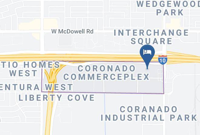 Maricopa - Comfort Inn I 10 West At 51st Ave Maps