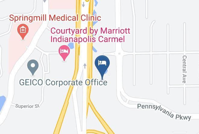 Hamilton - Comfort Inn Indianapolis North Carmel Maps