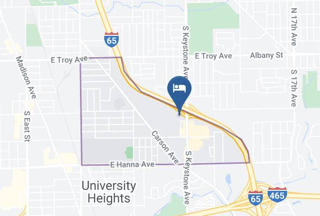 Marion - Comfort Inn Indianapolis South I 65 Maps