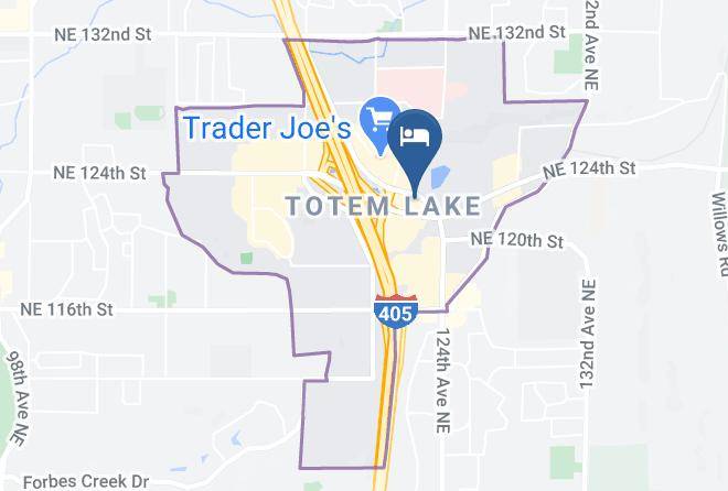 King - Quality Inn Kirkland Maps