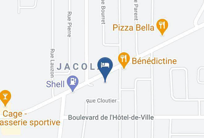 La Vallee De L Or Regional County Municipality - Comfort Inn Val Dor Maps