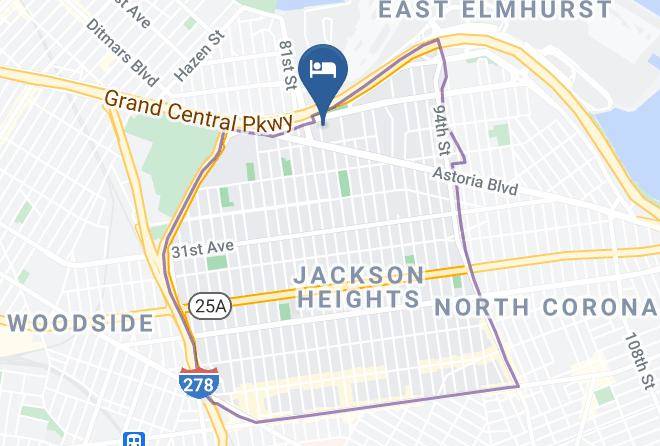 Comfort Inn Laguardia Airport 83rd St Map