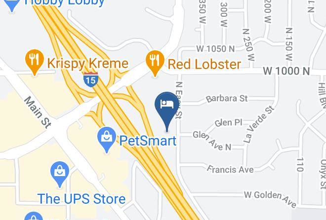 Comfort Inn Layton Air Force Base Area Map