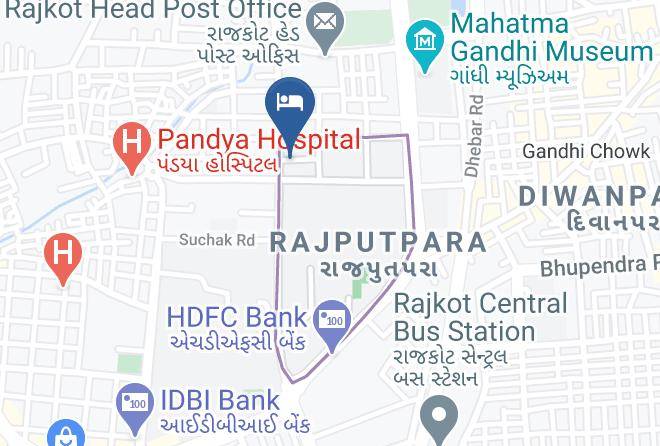 Rajkot - Comfort Inn Legacy By One Earth Maps