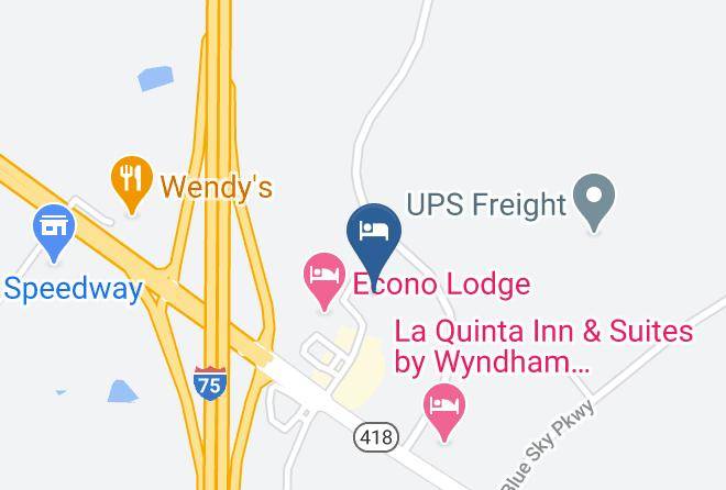 Fayette - Comfort Inn Lexington Southeast Maps