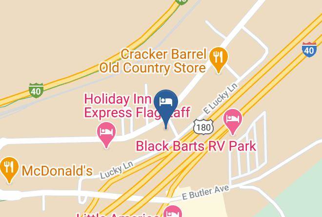 Coconino - Comfort Inn Lucky Lane Maps