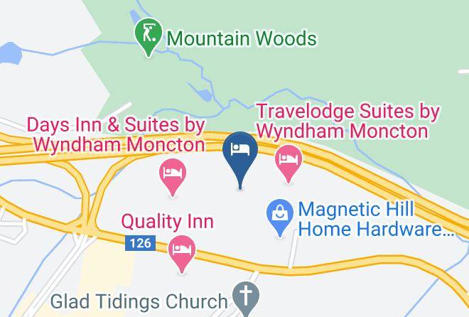 Westmorland - Comfort Inn Magnetic Hill Maps