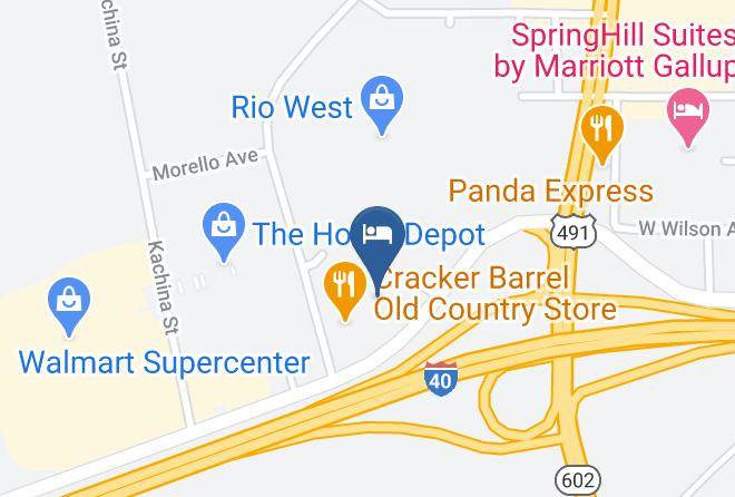 Mckinley - Comfort Inn Gallup I 40 Exit 20 Maps