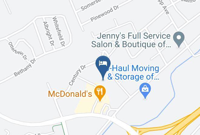 Cumberland - Comfort Inn Mechanicsburg Harrisburg South Maps