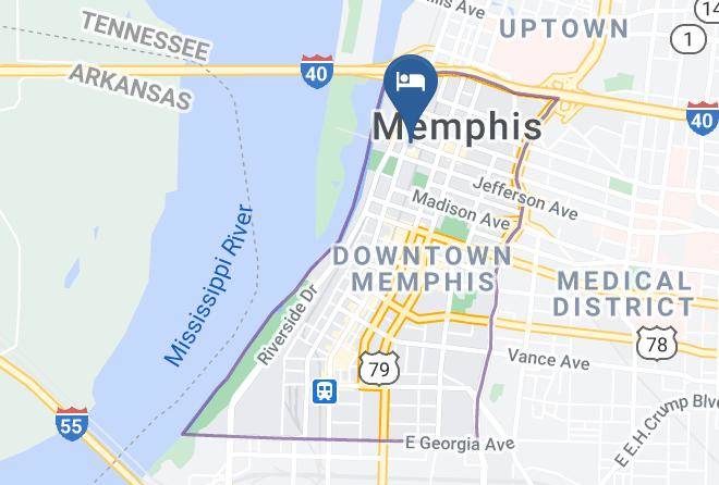 Shelby - Comfort Inn Memphis Downtown Maps